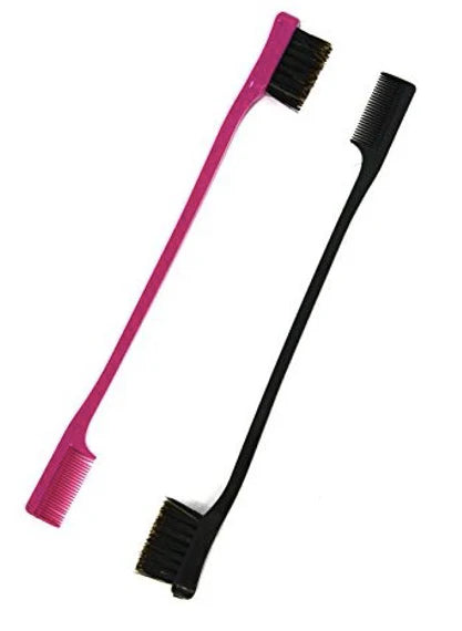 Double Side Edge Brush & Comb