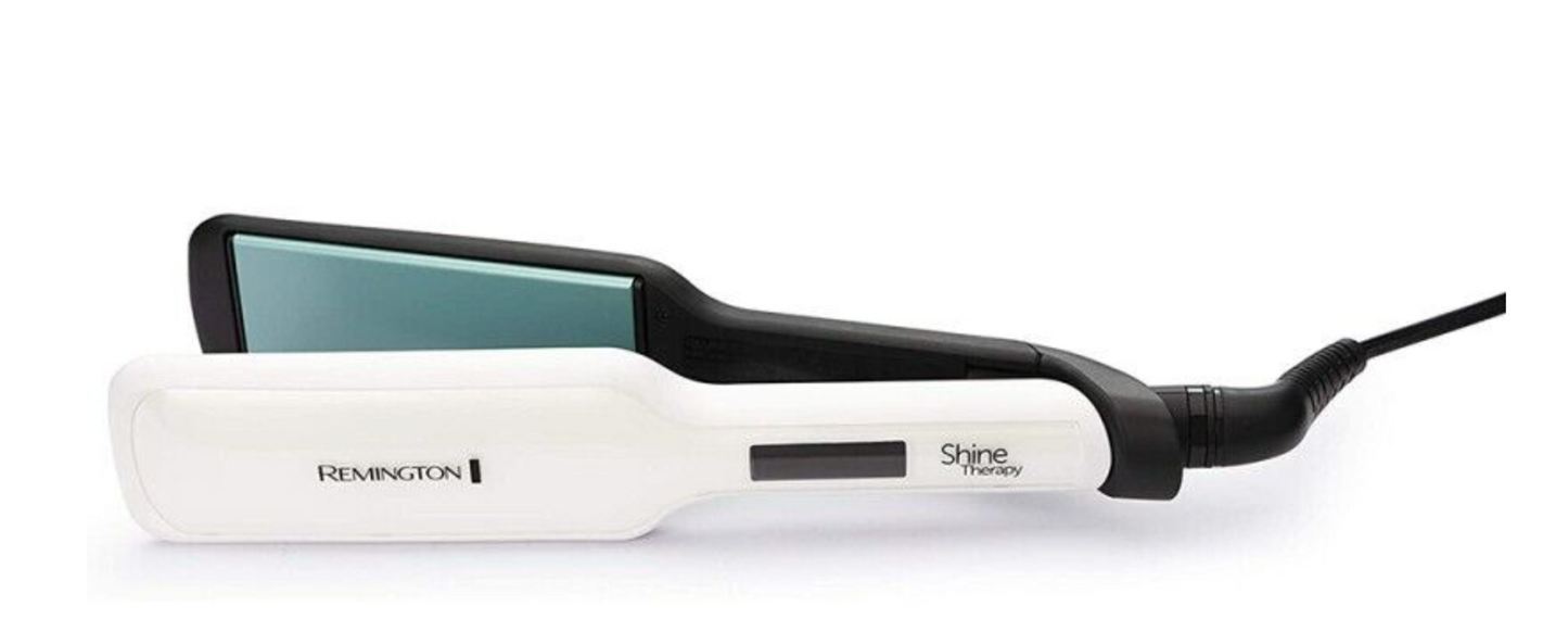 Remington S8550 Straightener Shine Therapy Wide Plate Straightener