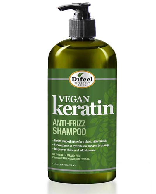 Difeel Vegan Keratin Anti Frizz Shampoo