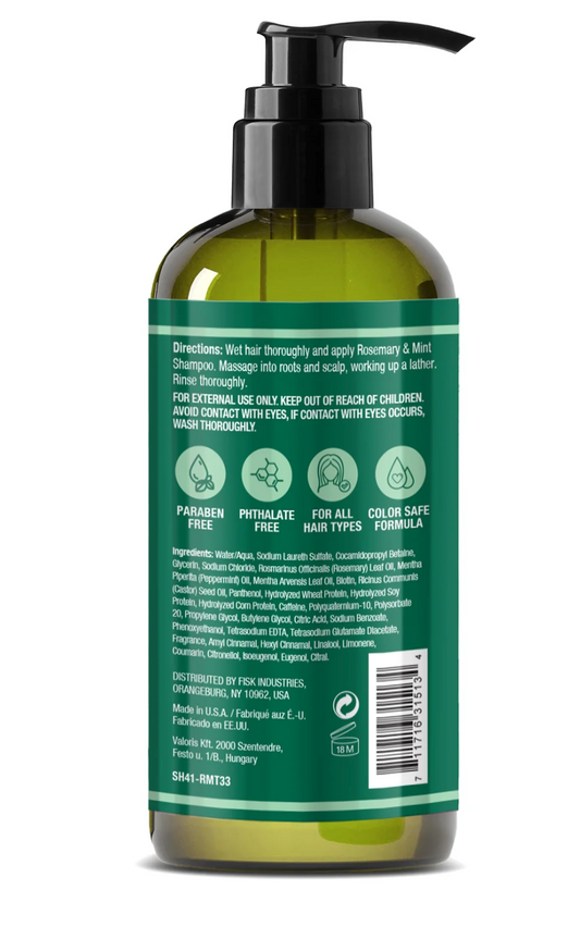 Difeel Rosemary And Mint Hair Strengthening Shampoo With Biotin