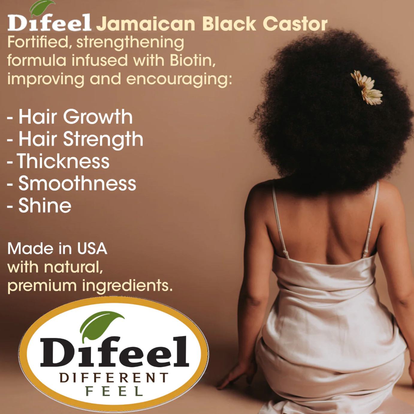 Difeel Jamaican Black Castor Hot Oil