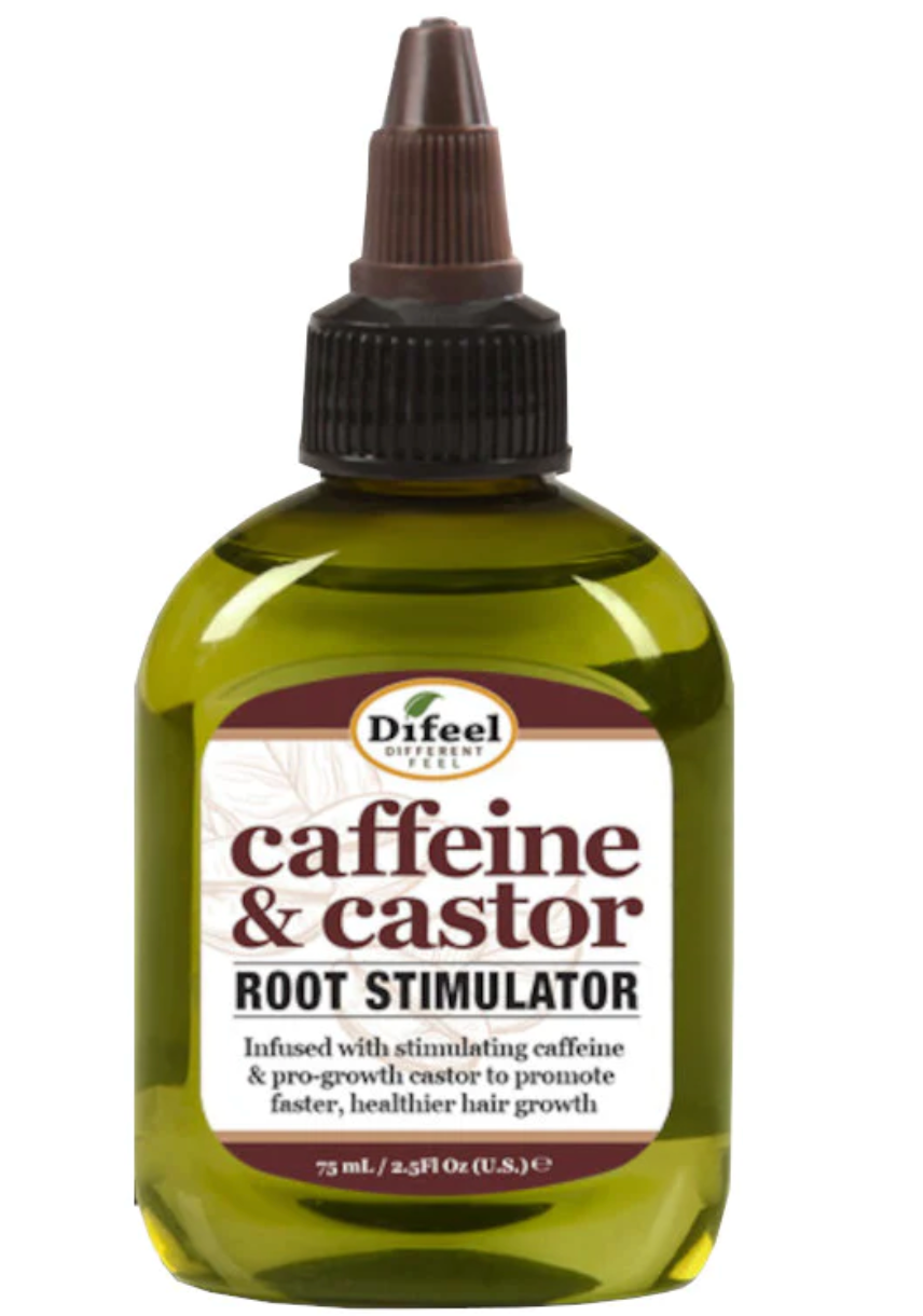Difeel Caffeine & Castor Root Stimulator For Faster Hair Growth-75MI