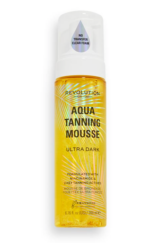 Revolution - Aqua Self-Tanning Mousse - Ultra Dark