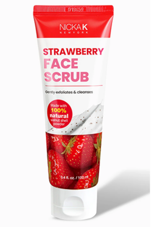 Nicka K Starwberry & Apricot Face Scrub 100ml