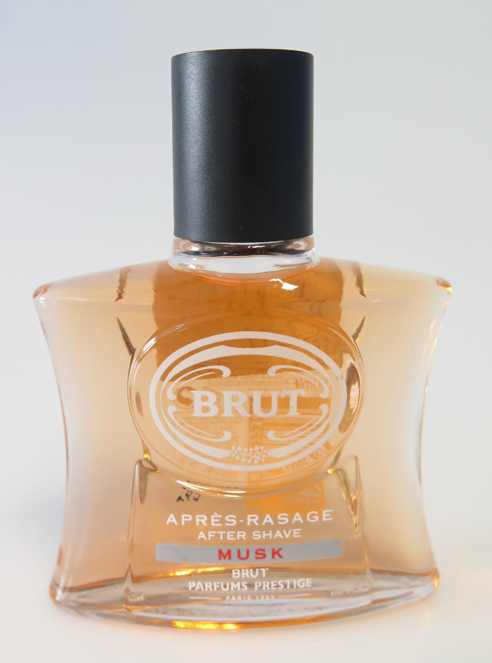 Brut After Shave Bottle Musk