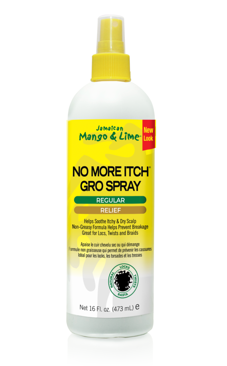 Jamaican Mango & Lime No More Itch Gro Spray - 16 Oz - product detail | CC Hair & Beauty
