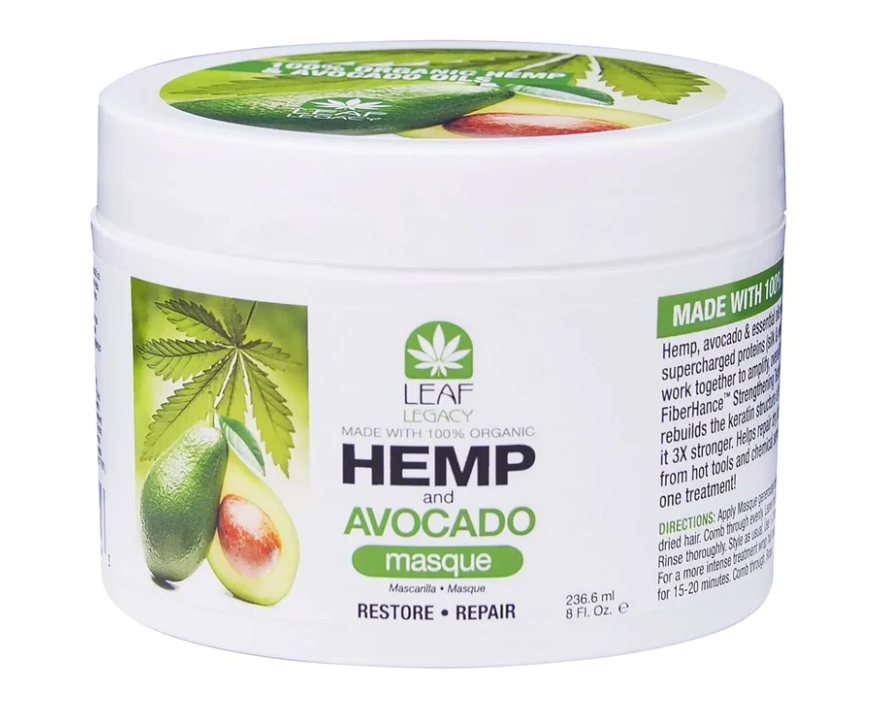 Fantasia Leaf Legacy Hemp & Avocado Masque 8 Oz