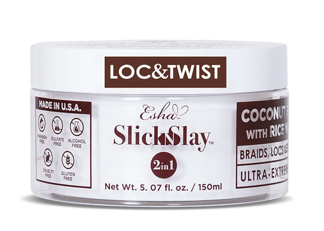 Slick N Slay 2-in-1 Braid & Edge Gel - Coconut & Ricewater