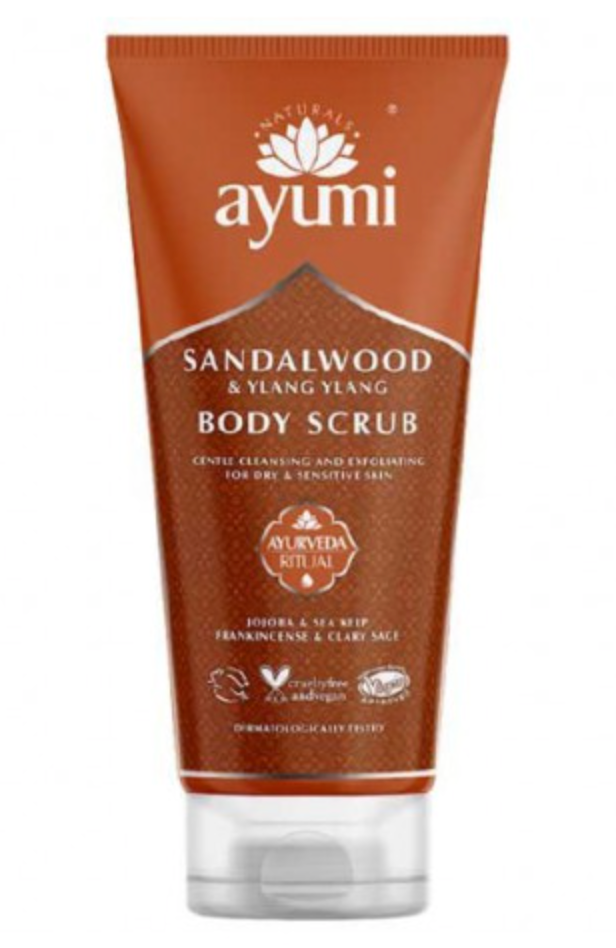 Ayumi Naturals Sandalwood And Ylang Ylang Body Scrub
