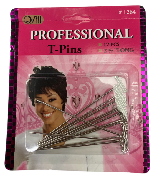 M & M Qfit Professional Blister T - Pins 12 Pcs