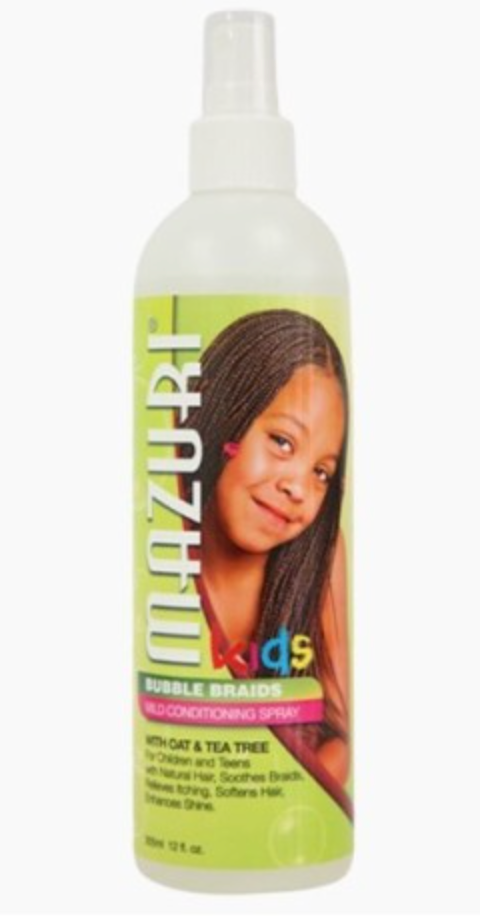 Mazuri Kids Bubble Braids Mild Conditioning Spray
