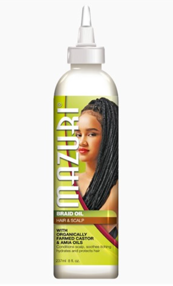 Mazuri Braid Oil For Hair And Scalp