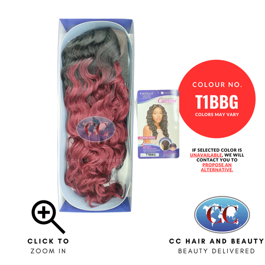 Sensationnel Empress Custom Lace Front Wig - Loose Deep-Colour T1BBG