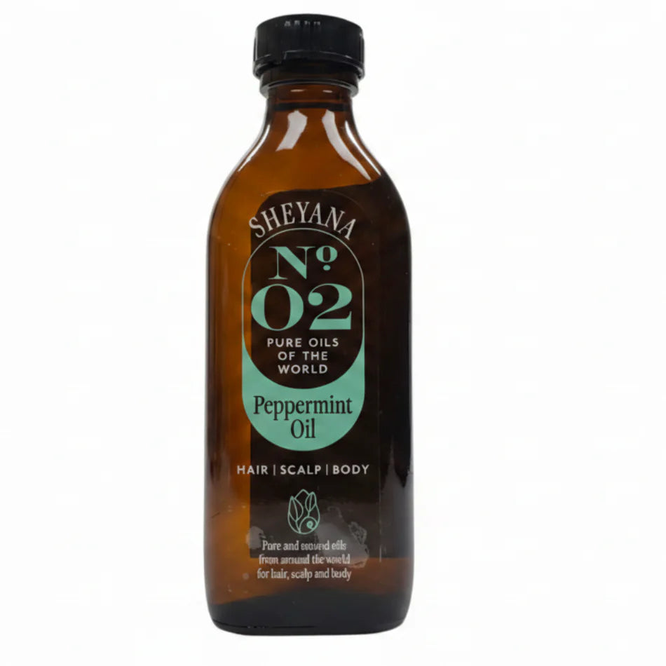 Sheyana Peppermint Oil 100% Pure For Hair Growth & Scalp Nourishing Oil 150ml