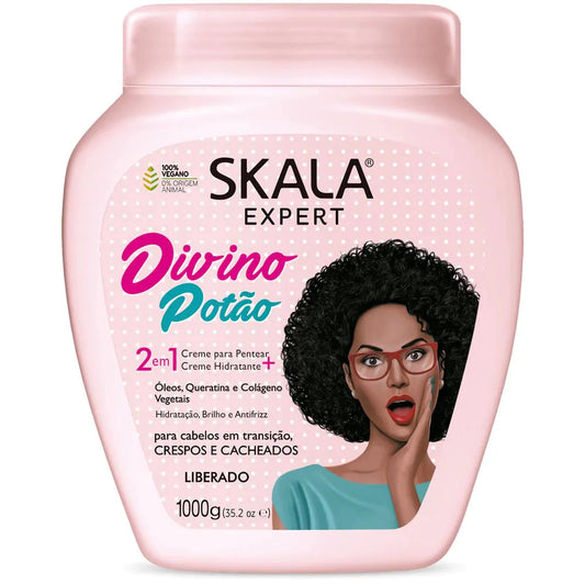 Skala Divino Treatment Cream 2 In 1 Potao 1000ml - 7897042012473
