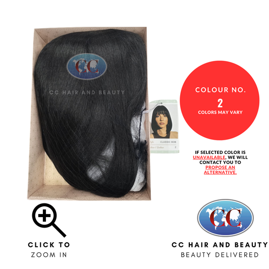 feme synethtic hair wig classic bob color 2