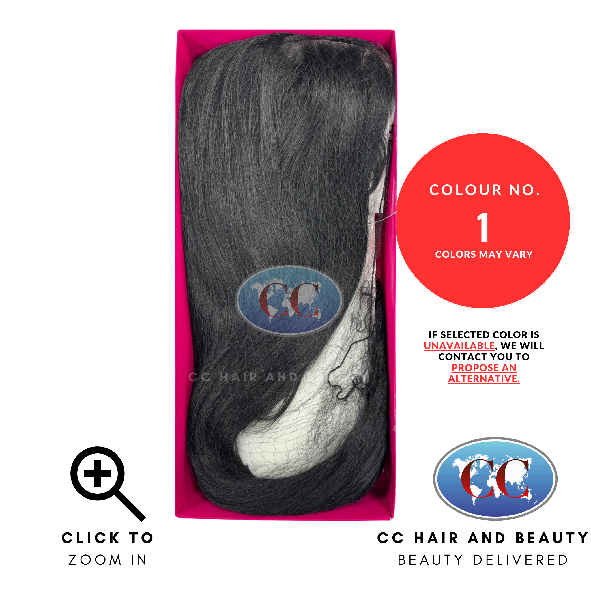 Sleek Fashion Idol Lace Wig - Kourtney Wig-Colour 1