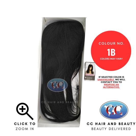 Sleek Human Hair Wig Fashion - Gabrielle Wig-Colour 1B