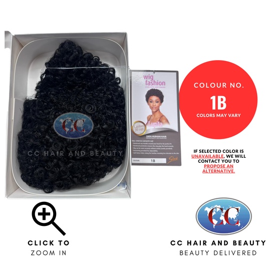 Sleek Human Hair Wig Fashion - Lupita Wig