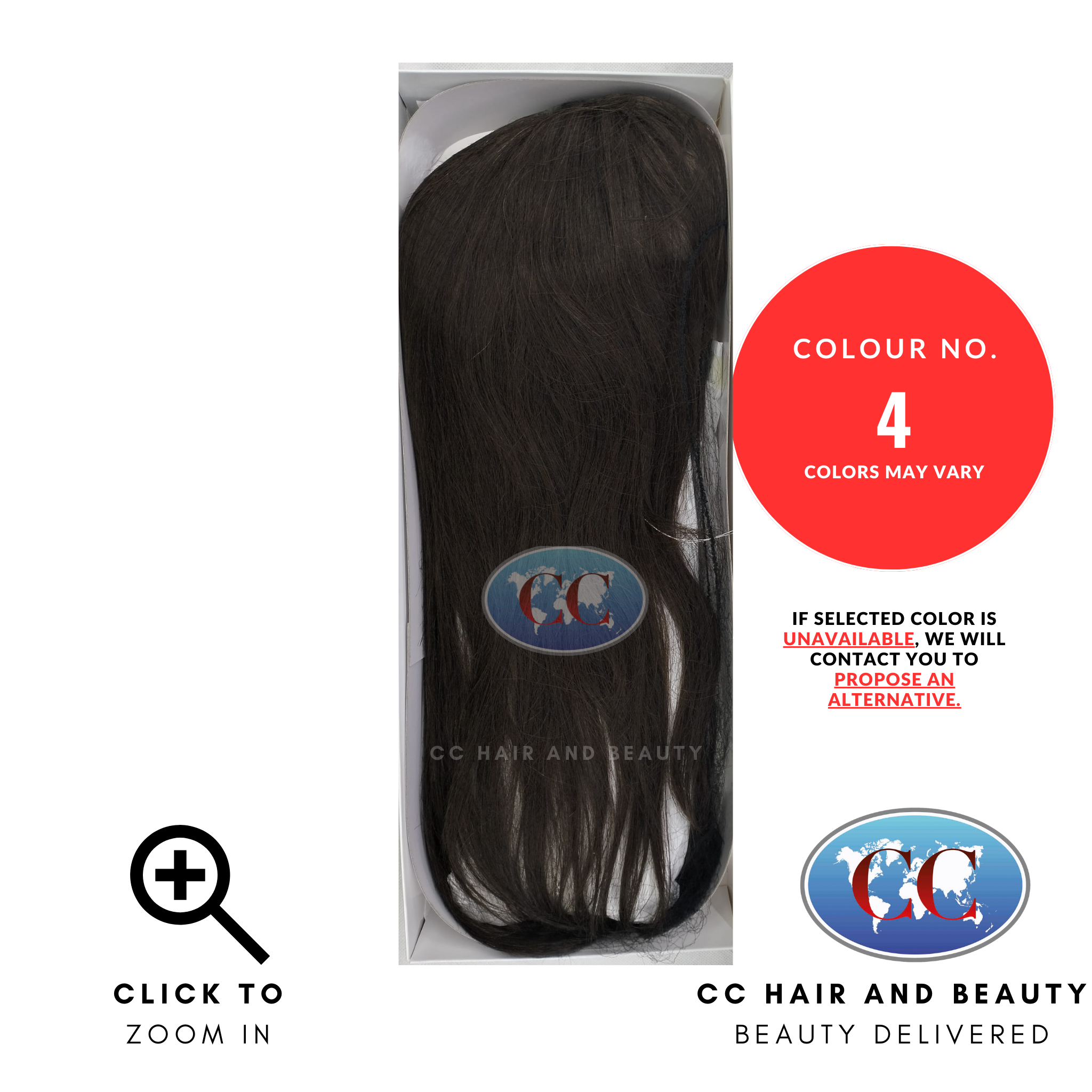 Sleek Human Hair Wig Fashion - Superb Wig-Colour 4