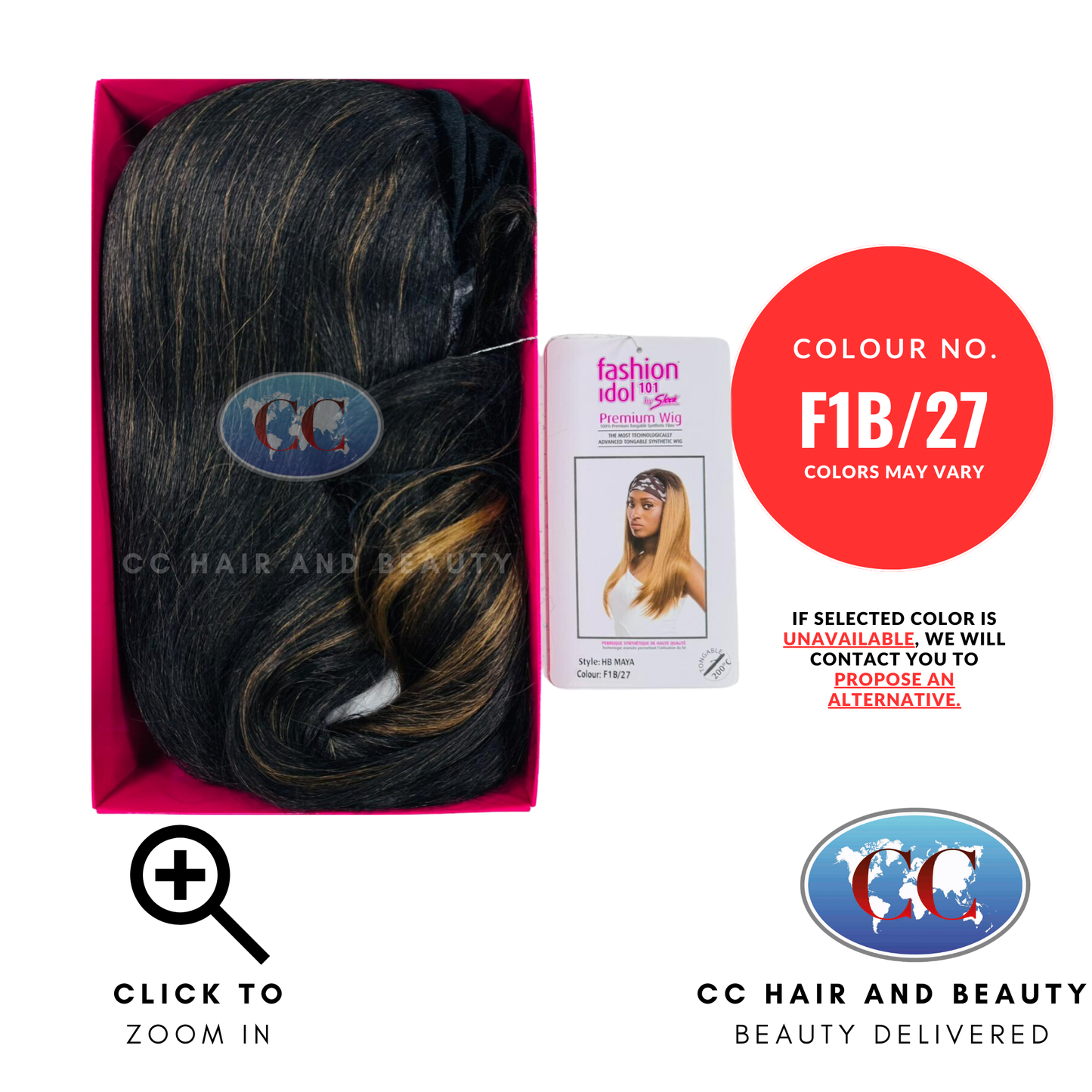 Sleek Premium Fashion Idol Synthetic Hair Wig - Hair Band Maya | CC Hair & Beauty UK