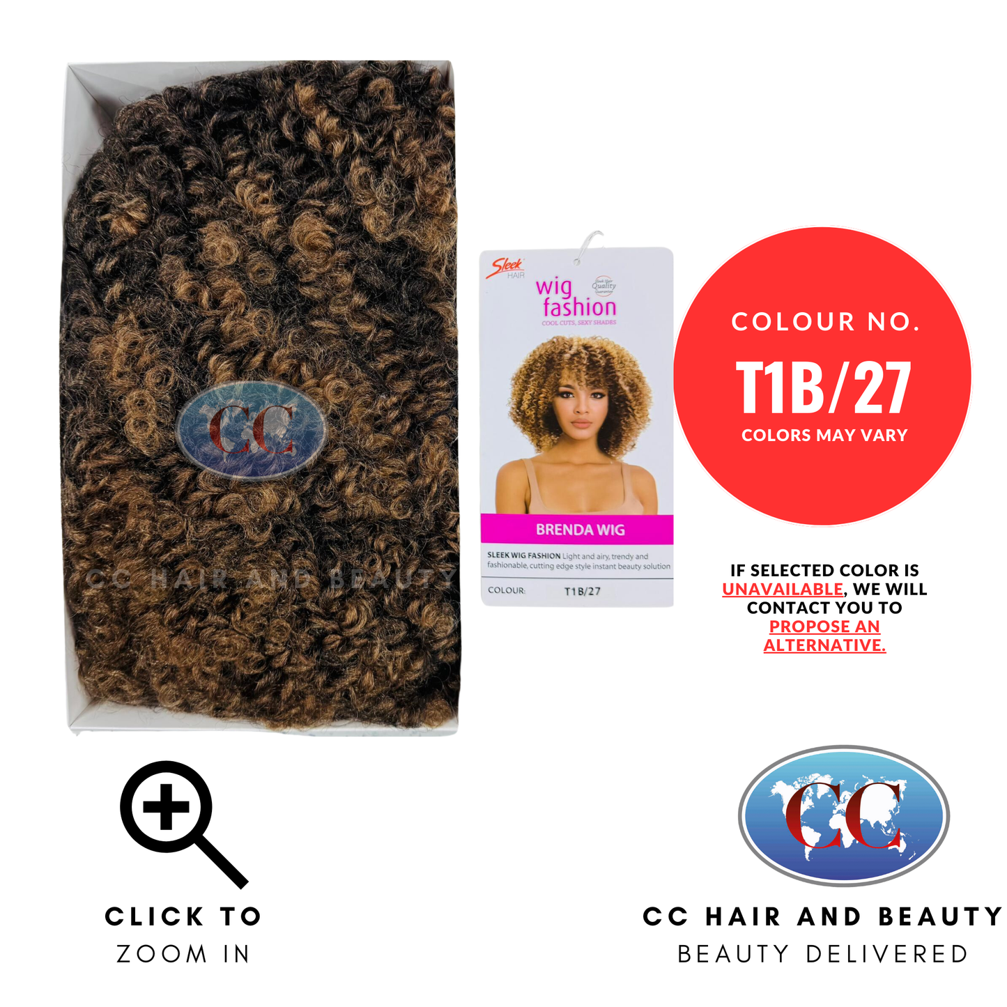Sleek Synthetic Hair Wig Fashion - Brenda | CC Hair & Beauty UK
