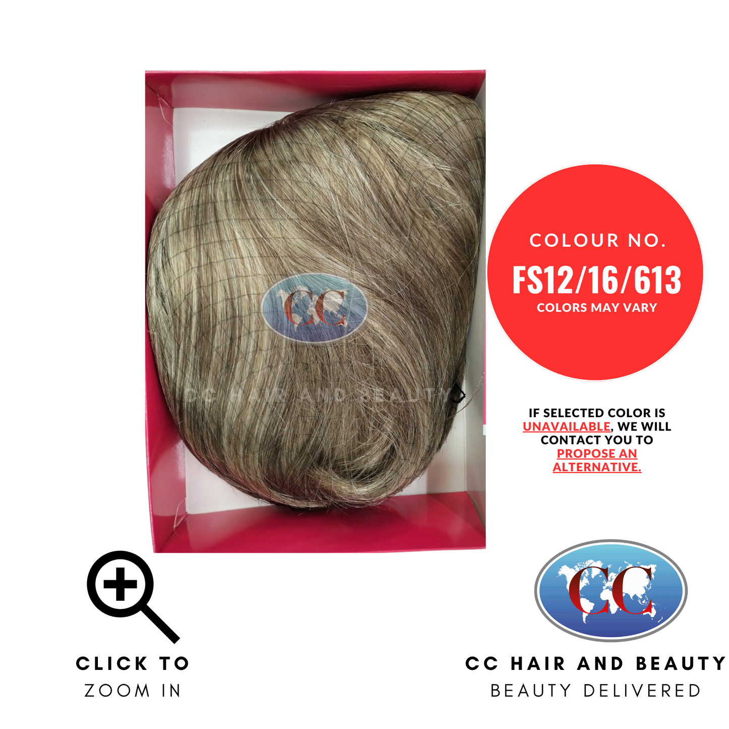 Sleek Synthetic Hair Wig Fashion - Vogue-Colour FS12/16/613
