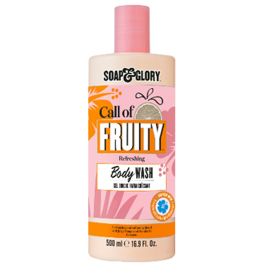 Soap & Glory Call Of Fruity Refreshing Body Wash 500ml - 5045098964457