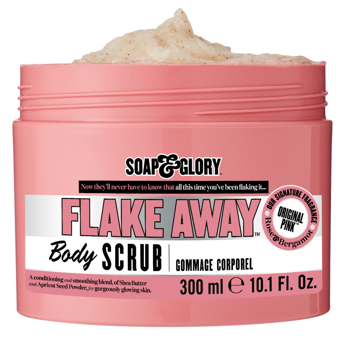 Soap and Glory Flake Away Body Scrub 300ml - 5045098964570