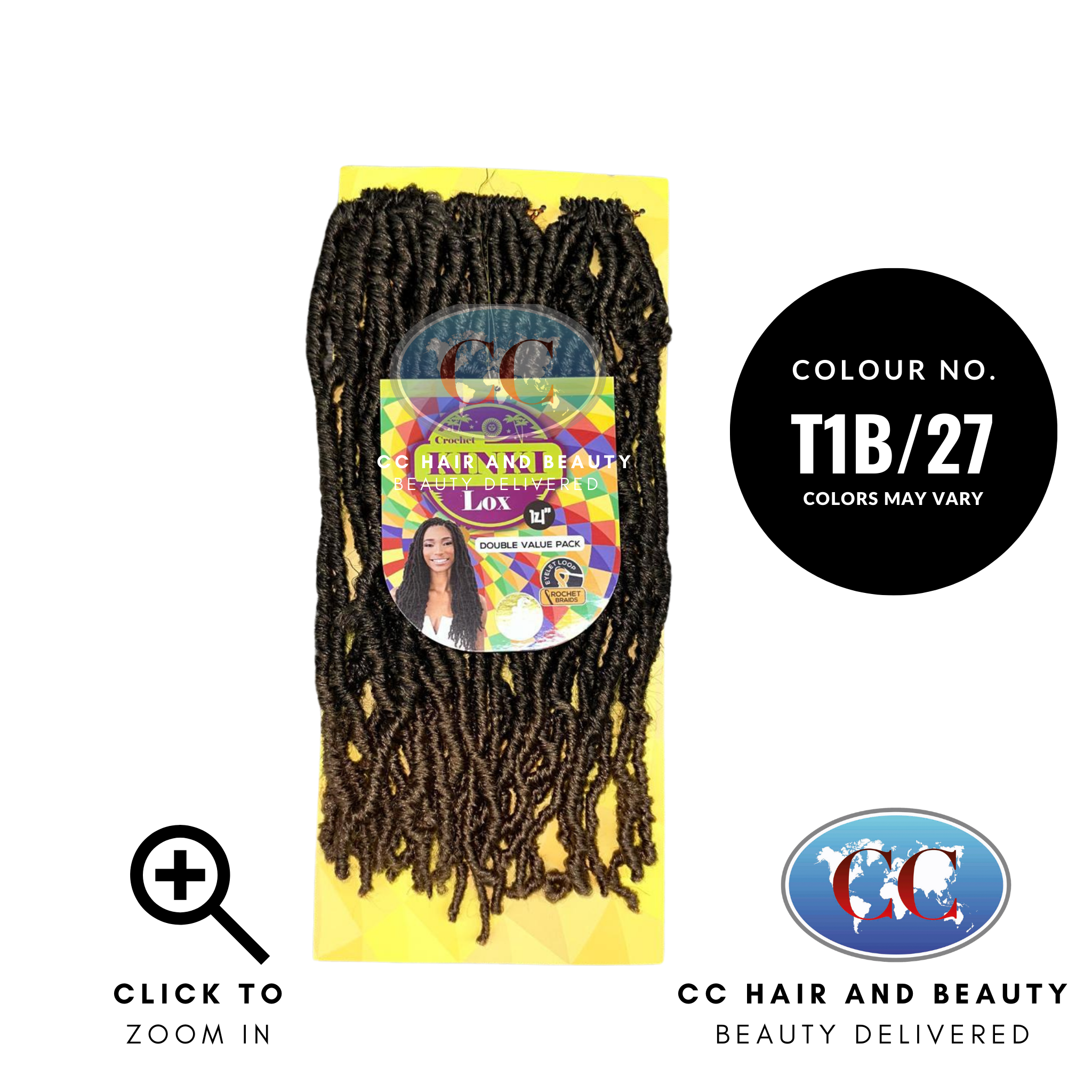 Jazzy Hair Crochet Braid Kinki Lox 14 & 18"