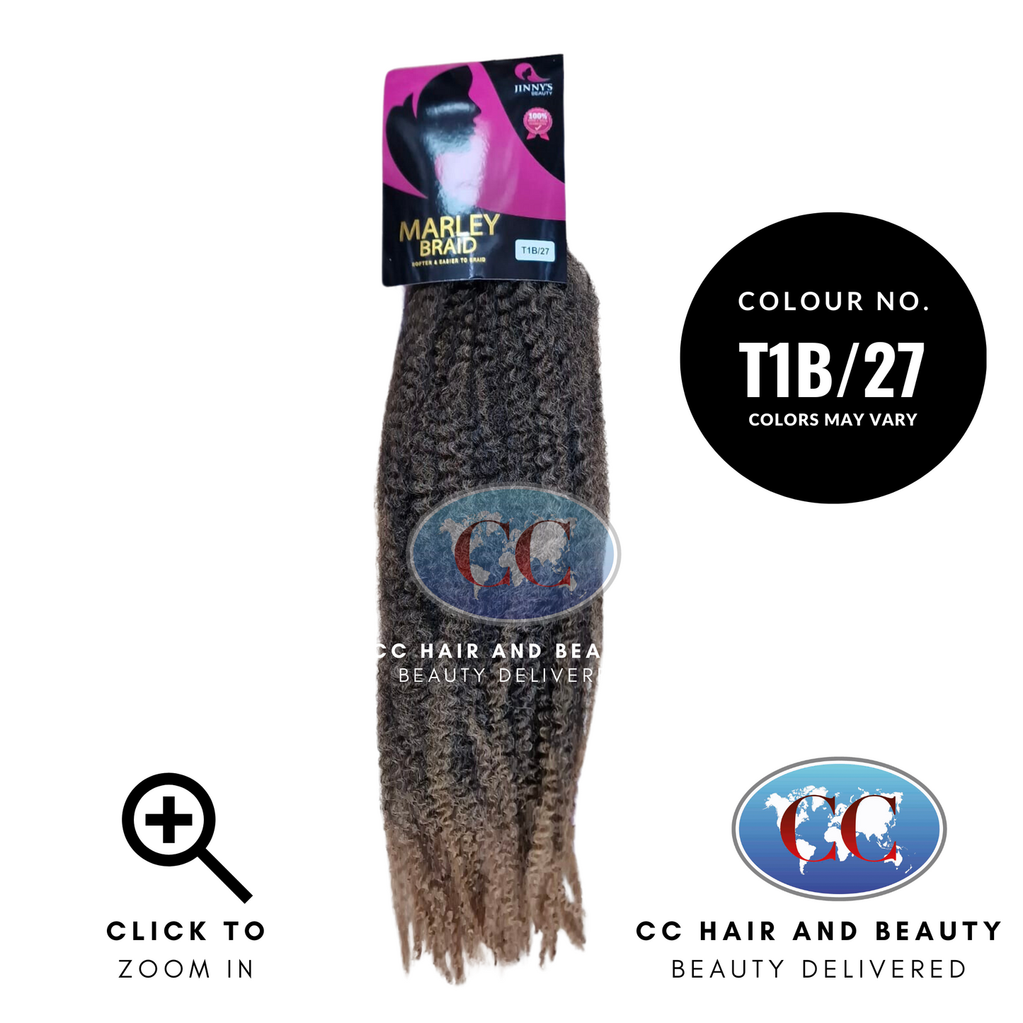Jinny's Beauty Marley Braid Afro Twist Soft & Easy to Braid/Twist