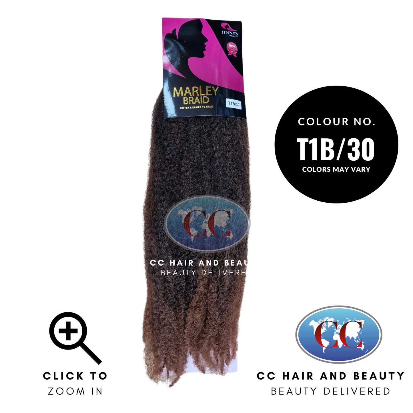 Jinny's Beauty Marley Braid Afro Twist Soft & Easy to Braid/Twist