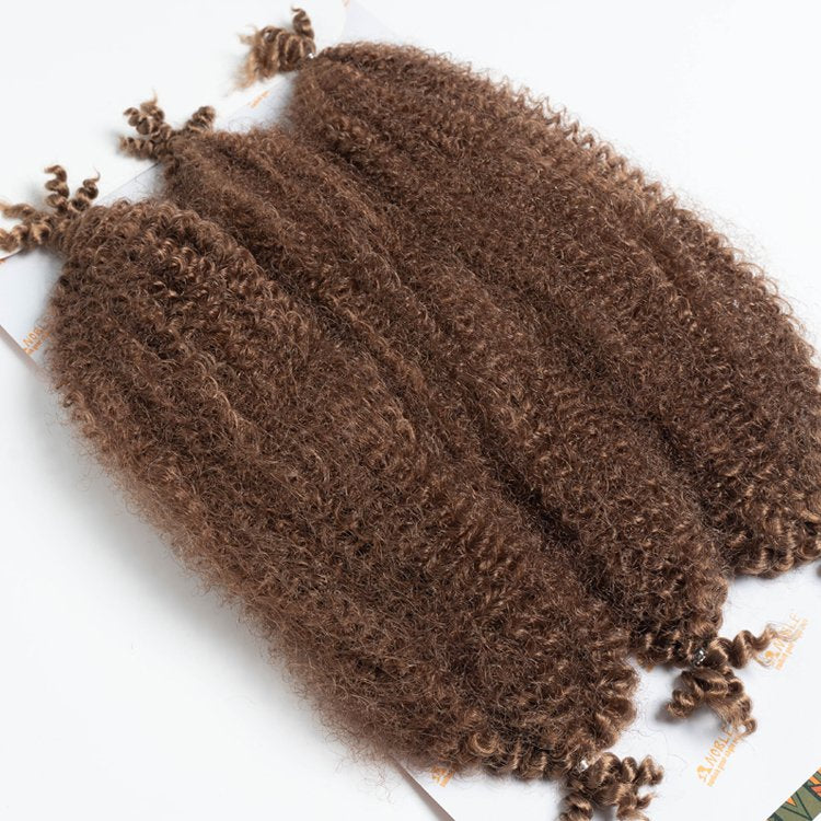 Sleek Noble Gold Synthetic 3X Springy Poppin Twist Braid 16"20"