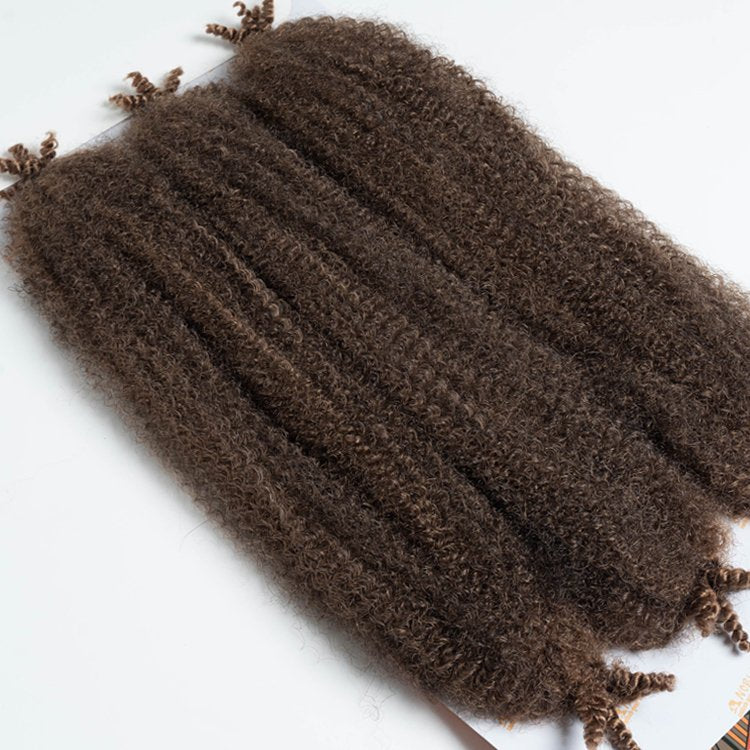 Sleek Noble Gold Synthetic 3X Springy Poppin Twist Braid 16"20"