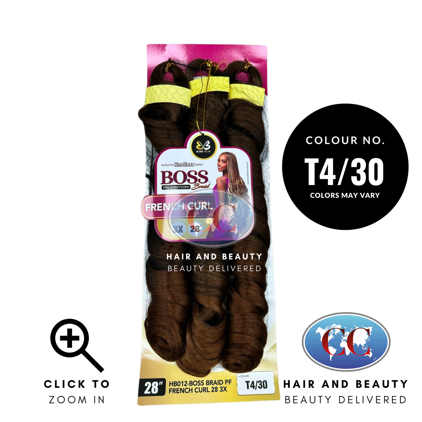 Bobbi Boss 3x French Curl Braids 20" & 28"