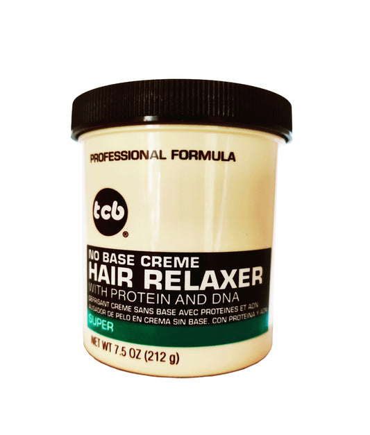TCB No Base Creme Hair Relaxer With Protein And Dna 7.5oz