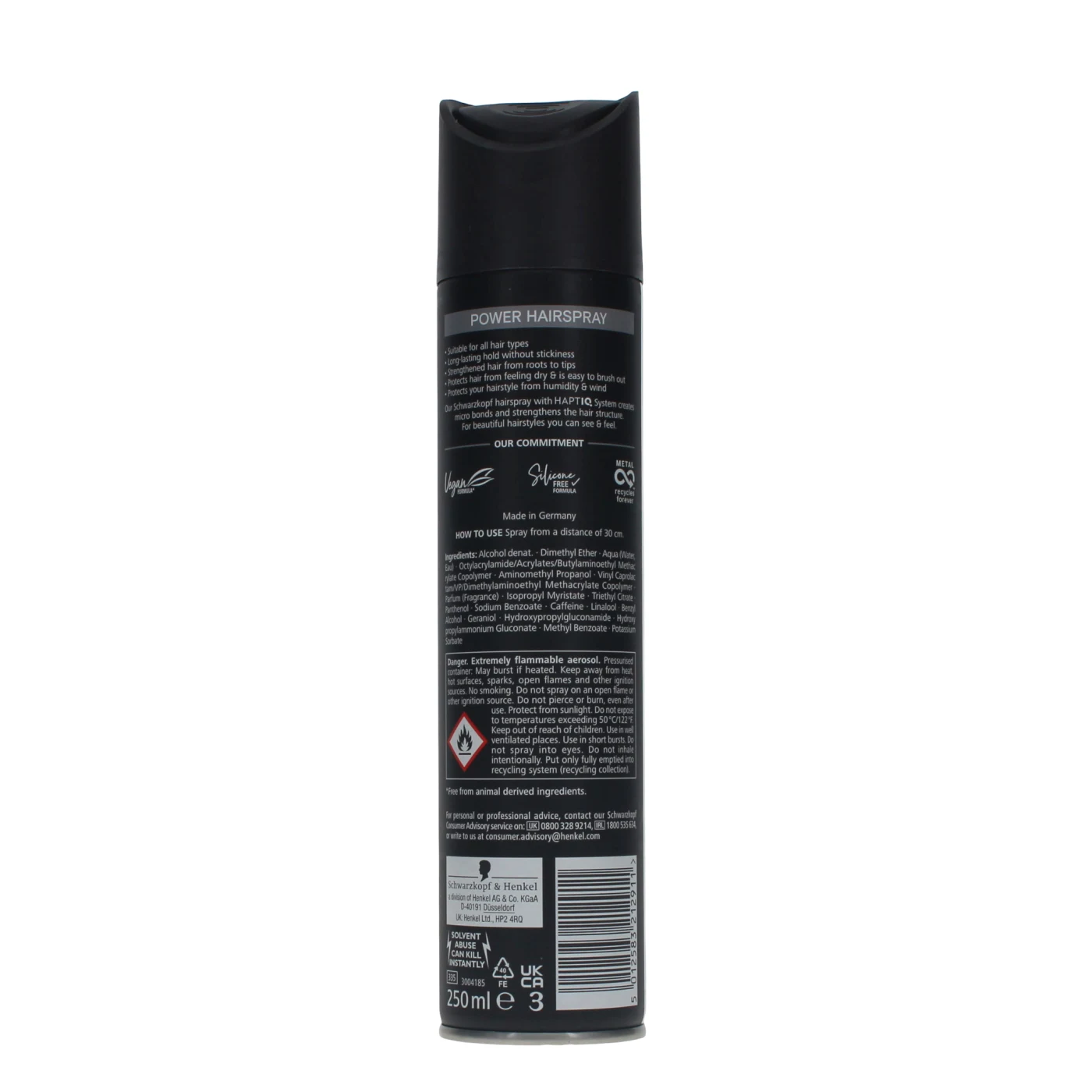 Schwarzkopf Power Hairspray 250ml