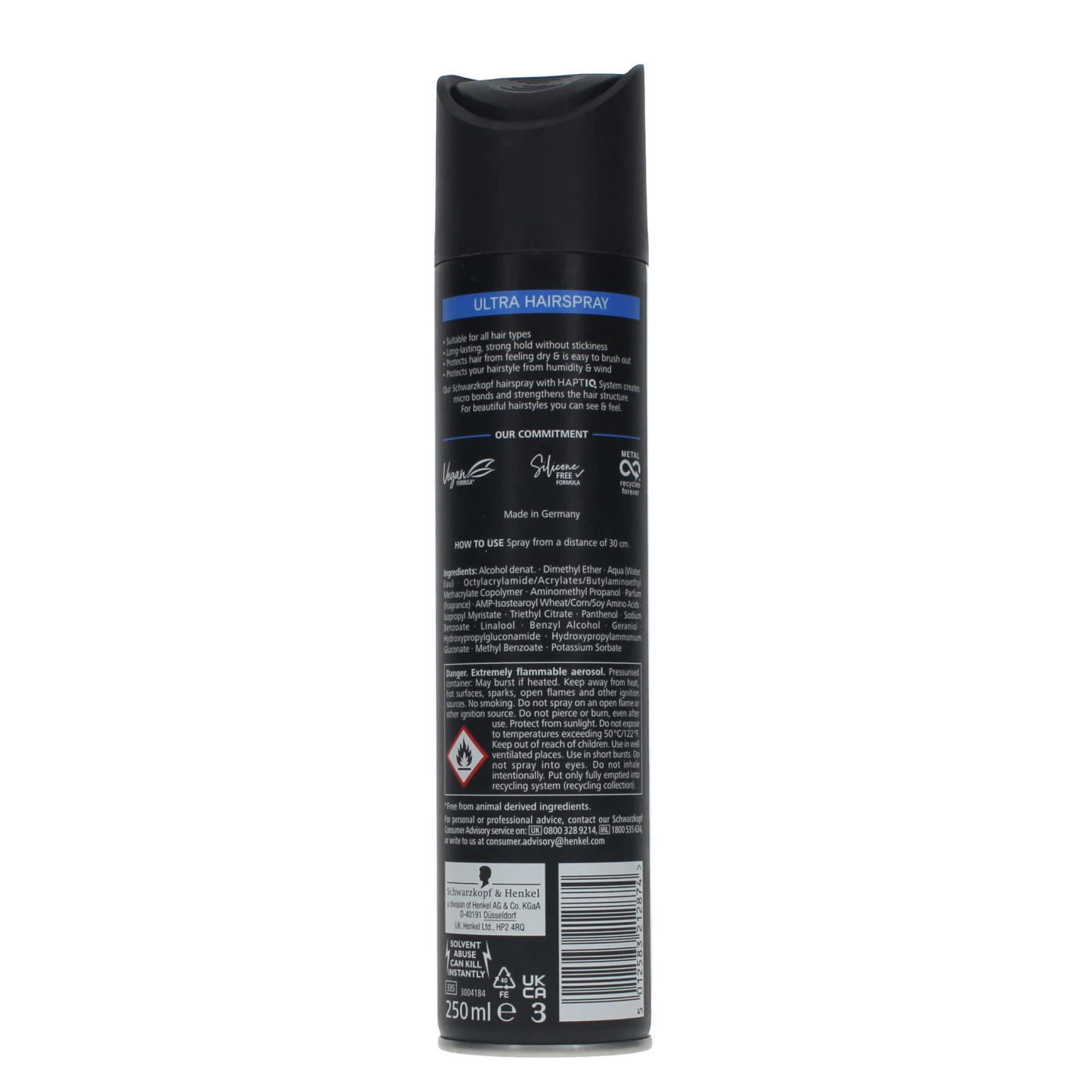 Schwarzkopf Ultra Hairspray 250ml
