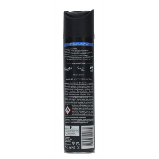 Schwarzkopf Ultra Hairspray 250ml