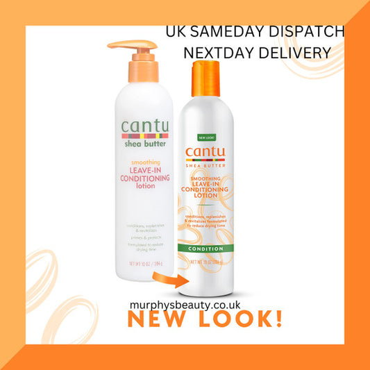 Cantu Shea Butter Smooting Leave In Conditioning Lotion  - 10Oz