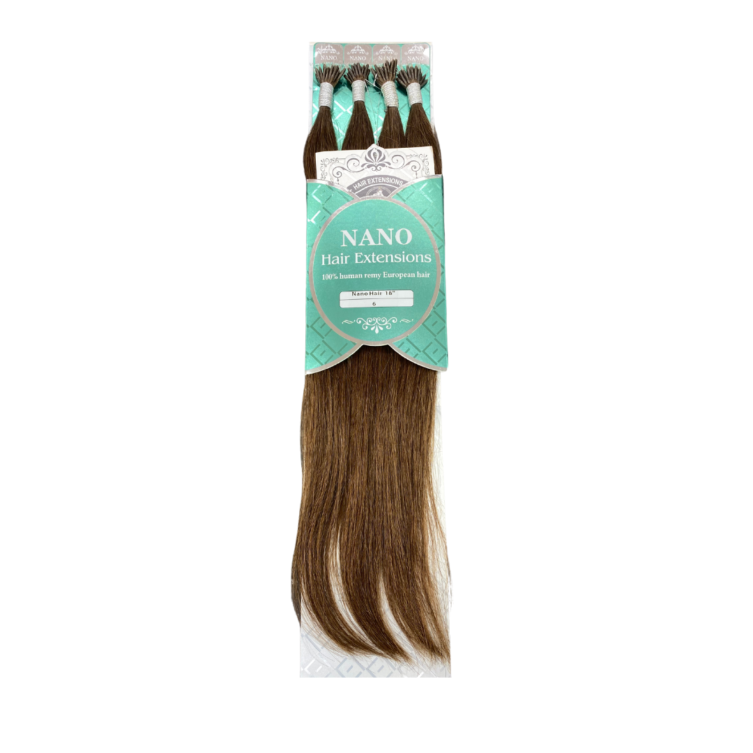 Dressmaker Nano 100% Human Remy European Hair Extensions 18"