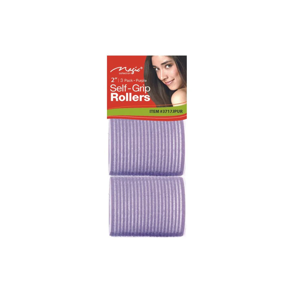 Murry Collection 2"| 3 Pack-Purple Self-Grip Rollers