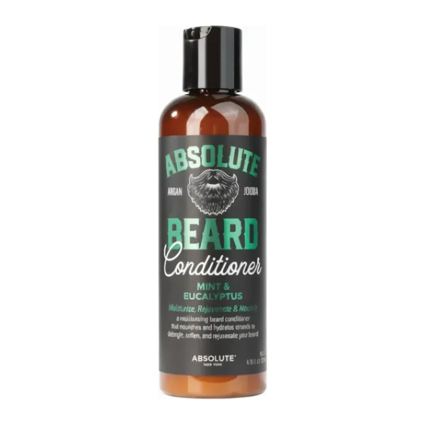 Absolute New York Beard Conditioner with Mint & Eucalyptus 200ml bottle