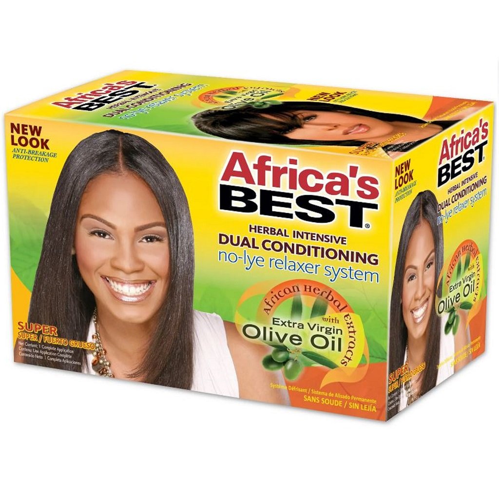 Africas Best Herbal Intensive Dual Conditioning Relaxer - Regular & Super