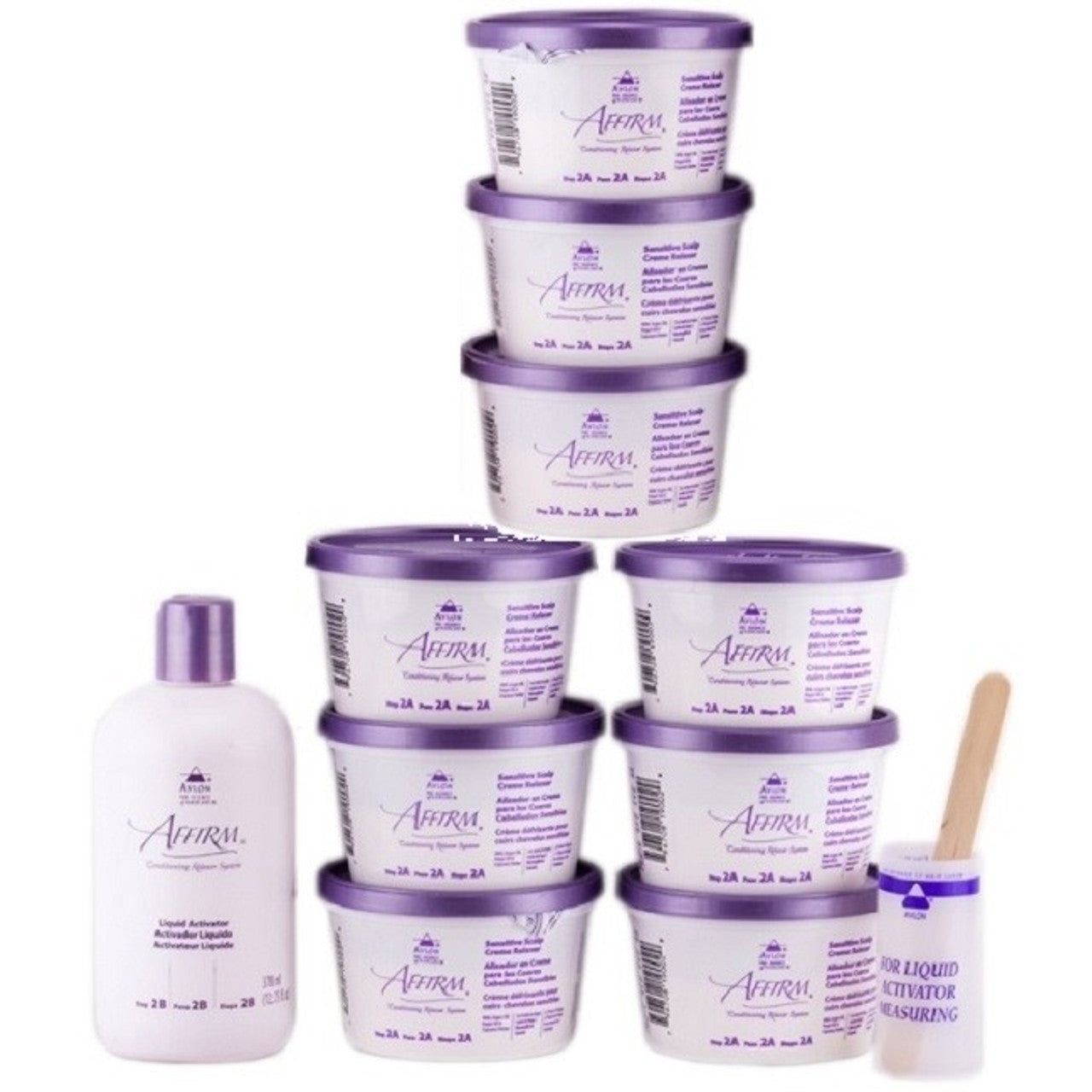 Avlon Affirm Sensitive Relaxer Kit 9 Application