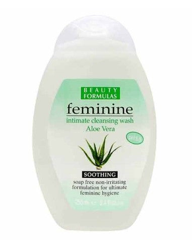 Beauty Formulas Feminine Intimate Cleansing Wash With Aloe Vera 250ml