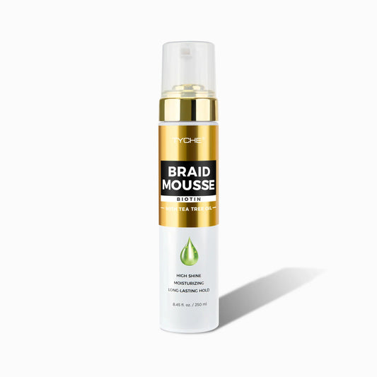 TYCHE Braid Mousse with Biotin & Tea Tree Oil 8.45 oz