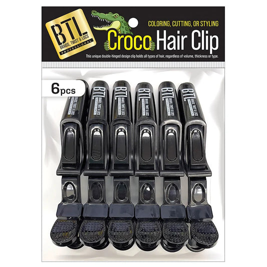 BTL Croco Hair Clip 6pcs