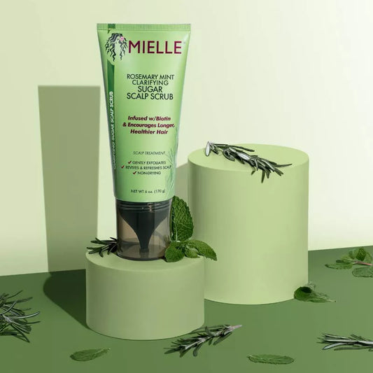 Mielle Organics Rosemary Mint Clarifying Sugar Scalp Scrub 6oz