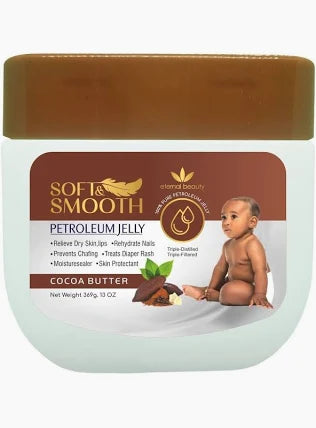 Soft & Smooth Petroleum Jelly - Aloe Vera, Lavender, Baby Scent, Cocoa Butter, shea Butter - 13oz
